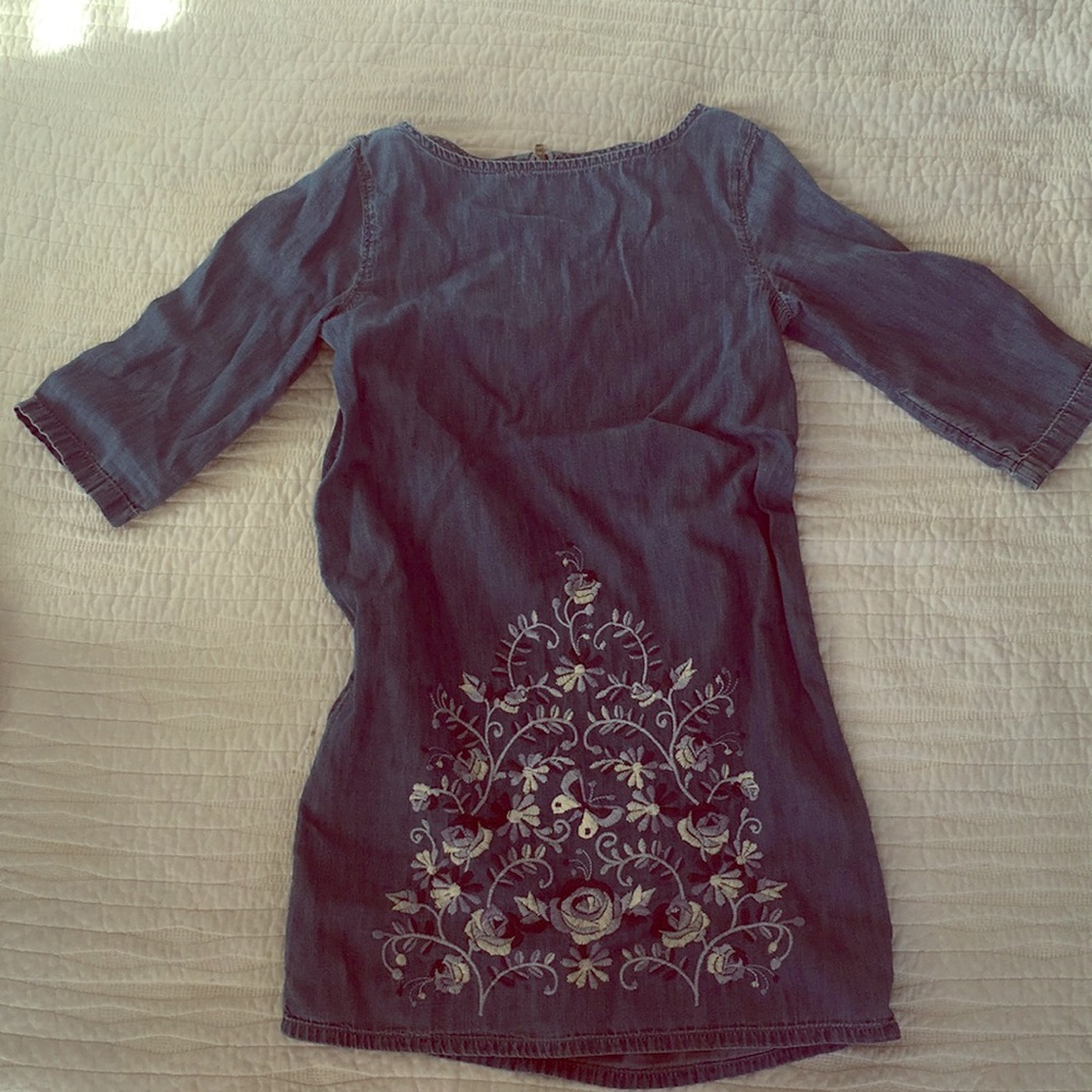 Darling Gap Chambray Dress